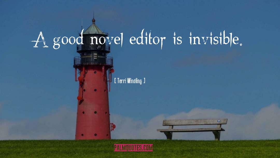 Terri Windling Quotes: A good novel editor is