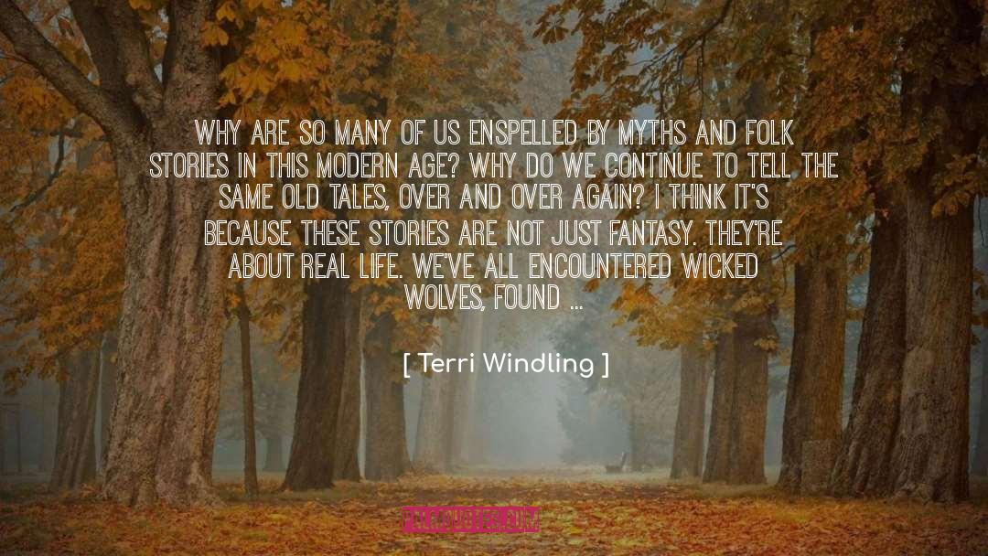 Terri Windling Quotes: Why are so many of