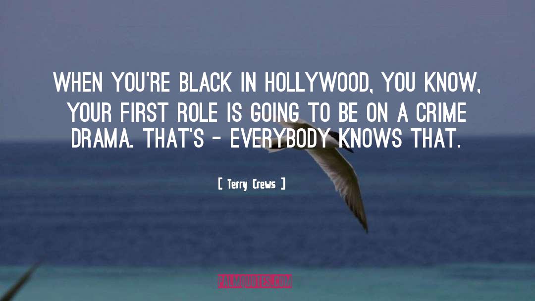 Terry Crews Quotes: When you're black in Hollywood,