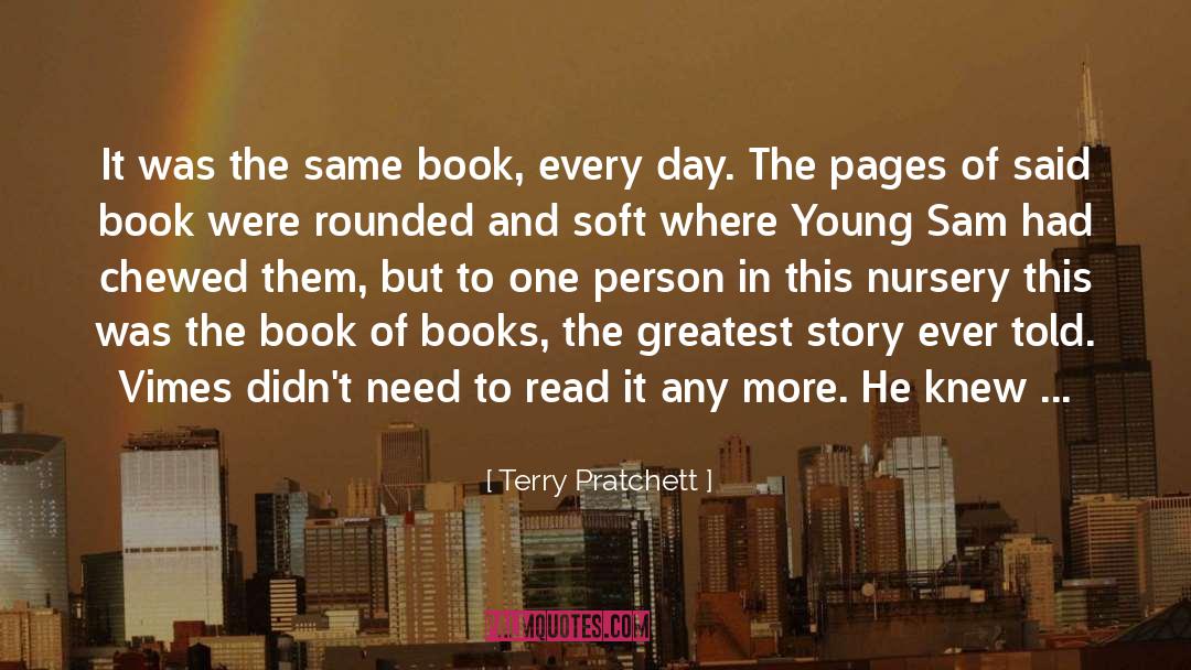 Terry Pratchett Quotes: It was the same book,
