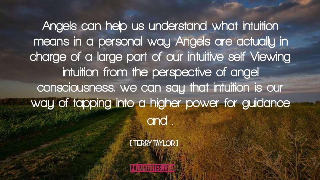 Terry Taylor Quotes: Angels can help us understand