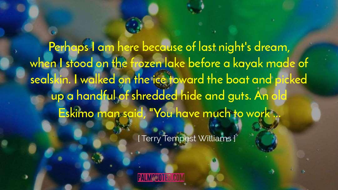 Terry Tempest Williams Quotes: Perhaps I am here because