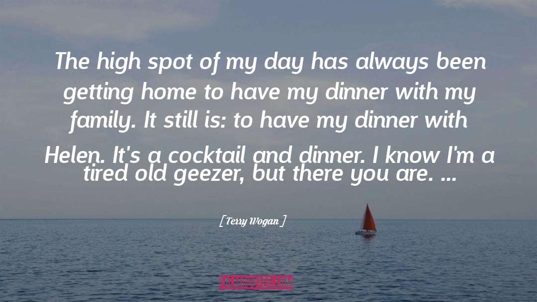 Terry Wogan Quotes: The high spot of my