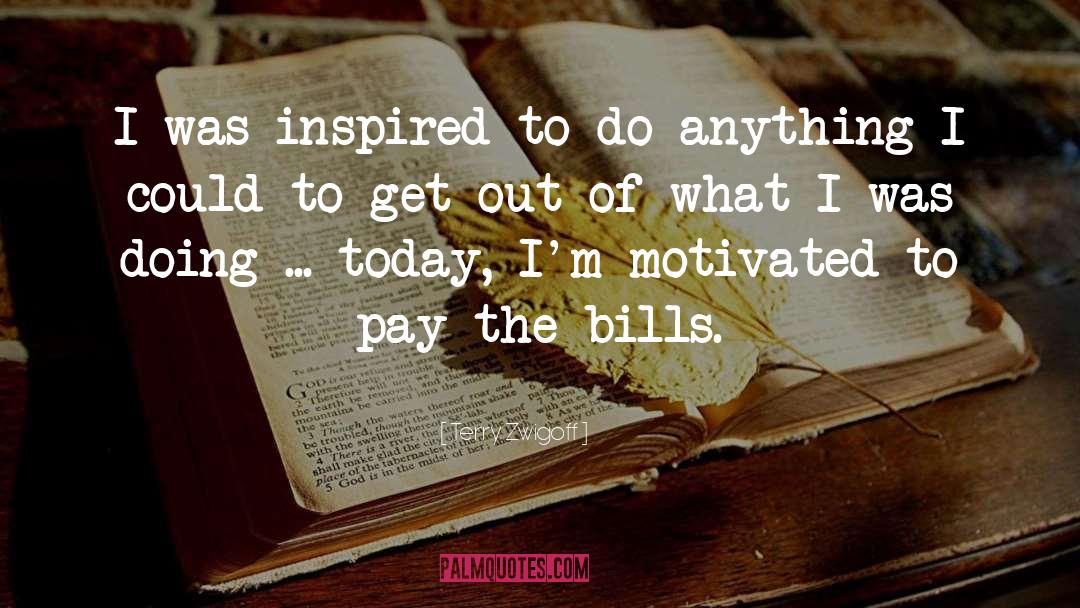 Terry Zwigoff Quotes: I was inspired to do