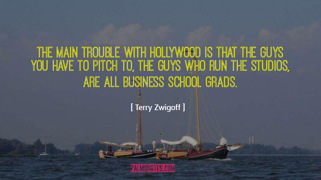 Terry Zwigoff Quotes: The main trouble with Hollywood