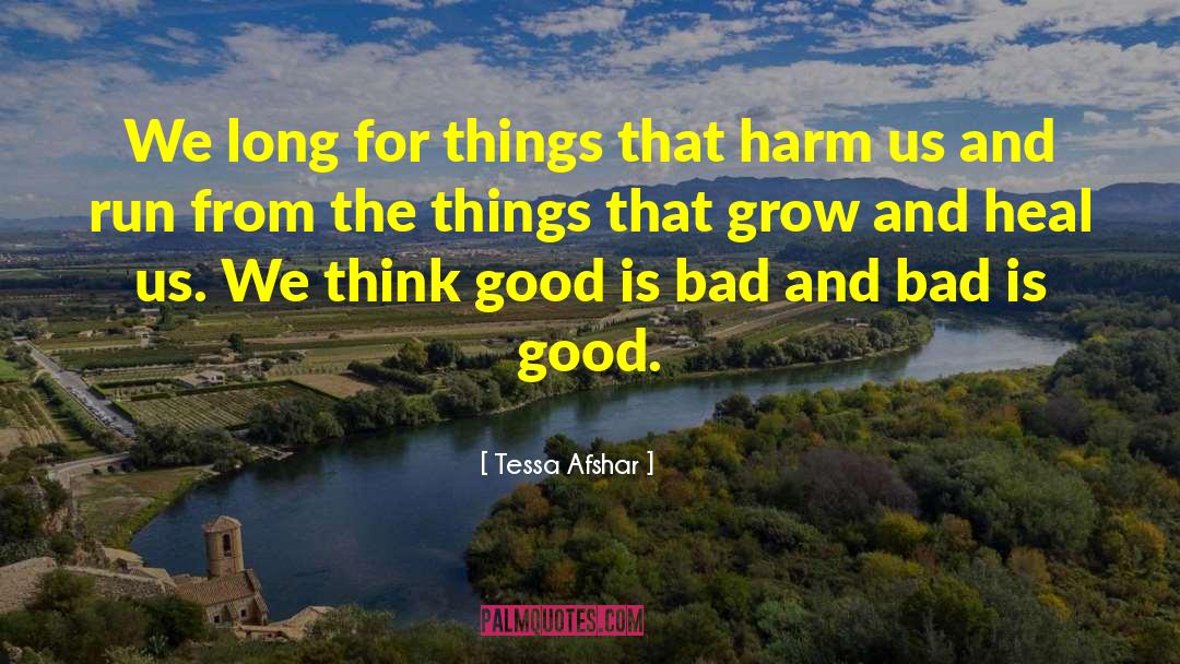 Tessa Afshar Quotes: We long for things that