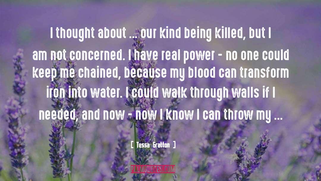 Tessa Gratton Quotes: I thought about ... our