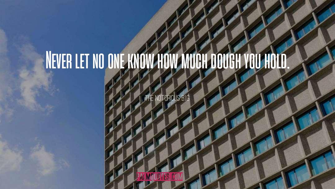 The Notorious B.I.G. Quotes: Never let no one know