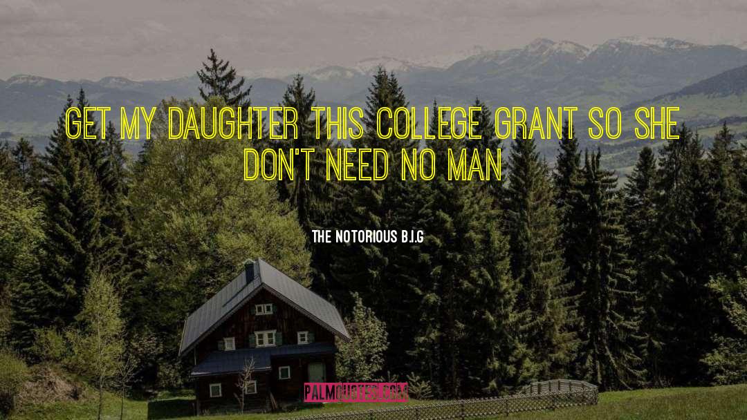 The Notorious B.I.G. Quotes: Get my daughter this college