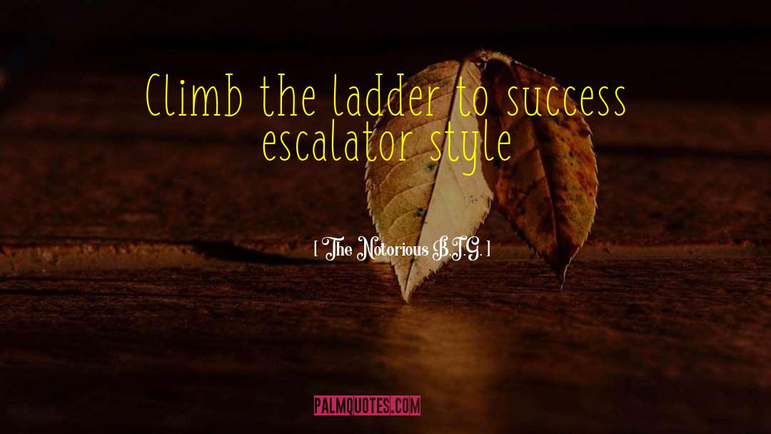 The Notorious B.I.G. Quotes: Climb the ladder to success