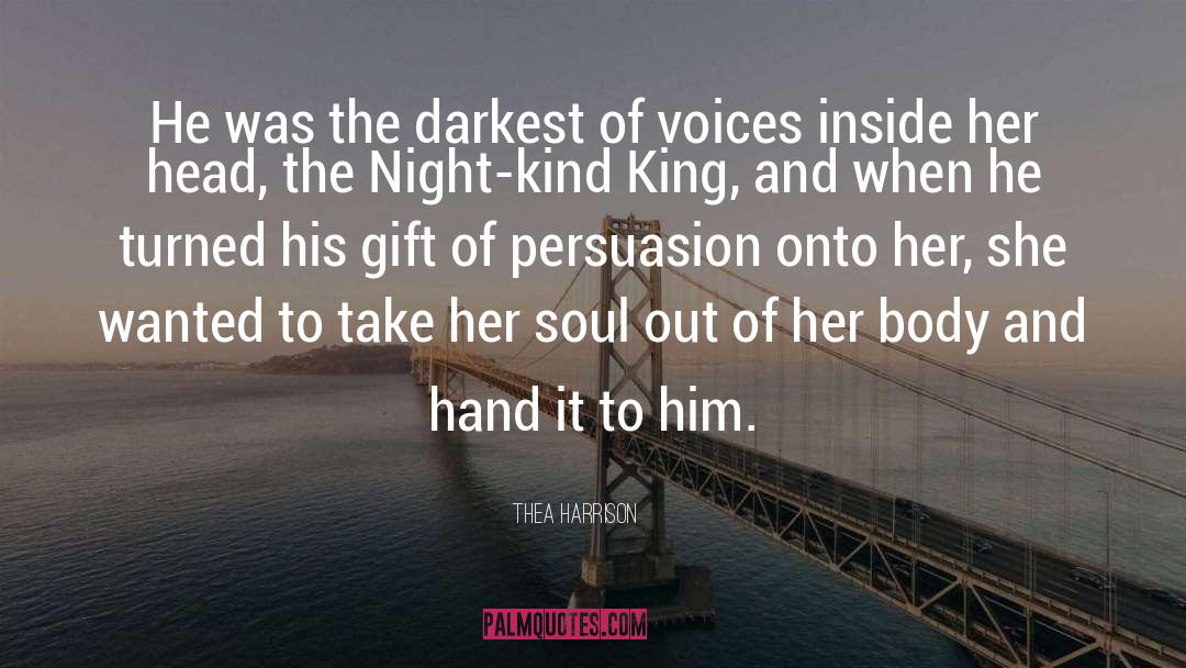 Thea Harrison Quotes: He was the darkest of