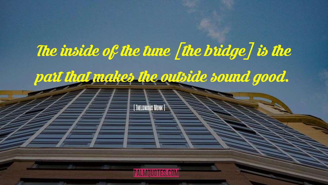 Thelonious Monk Quotes: The inside of the tune