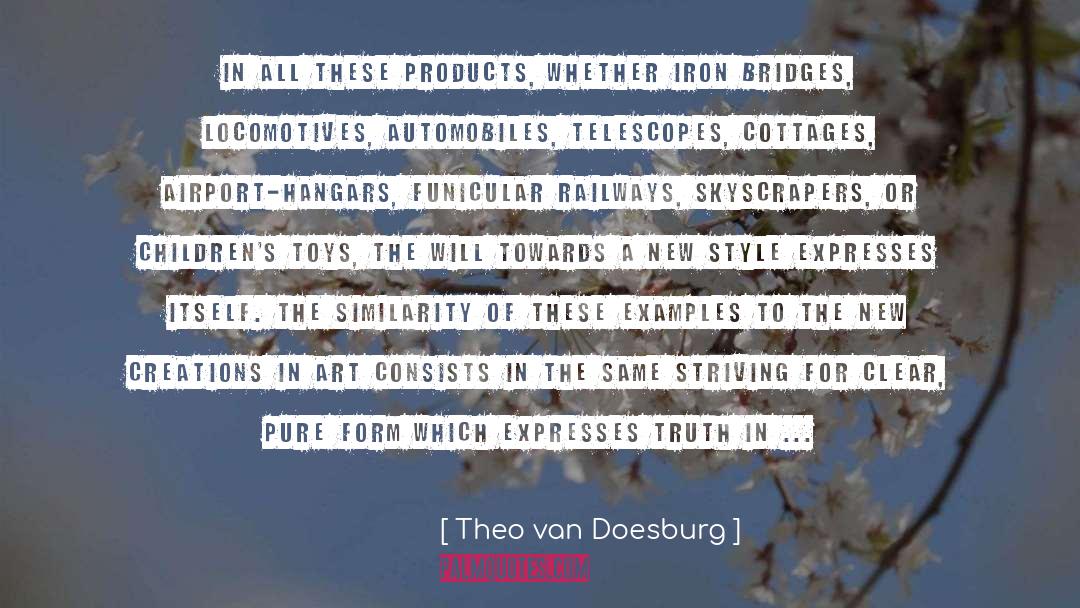 Theo Van Doesburg Quotes: In all these products, whether