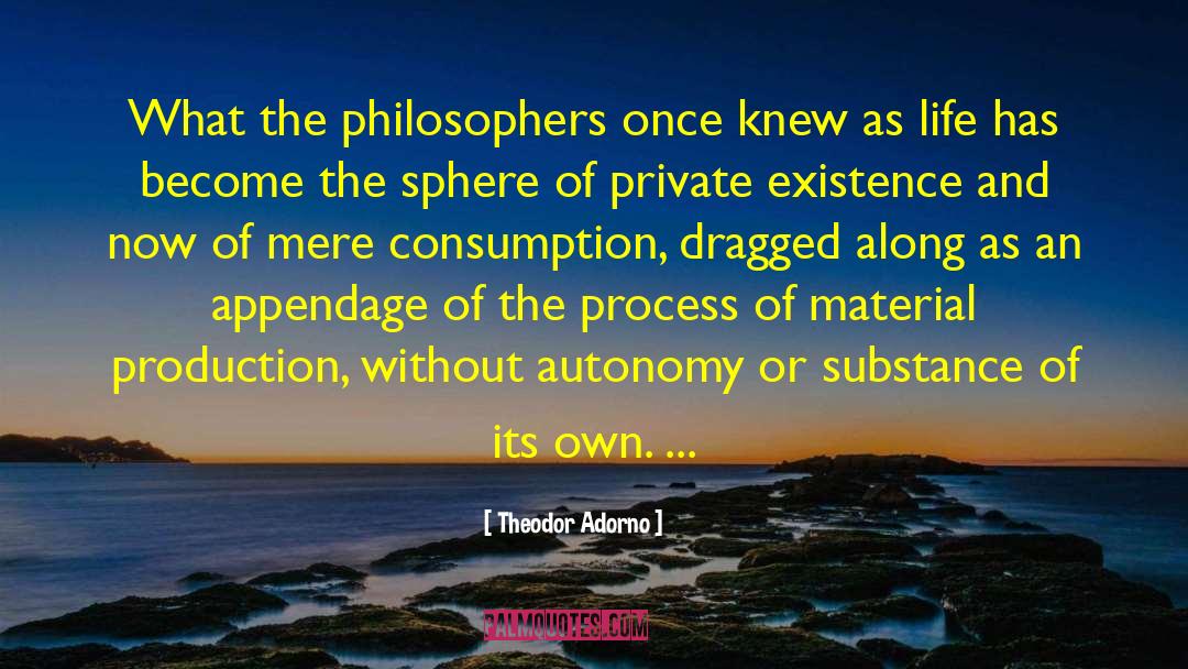 Theodor Adorno Quotes: What the philosophers once knew