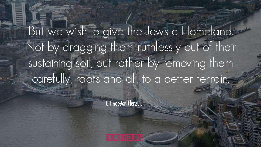 Theodor Herzl Quotes: But we wish to give