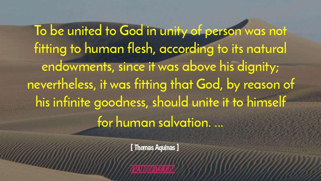 Thomas Aquinas Quotes: To be united to God