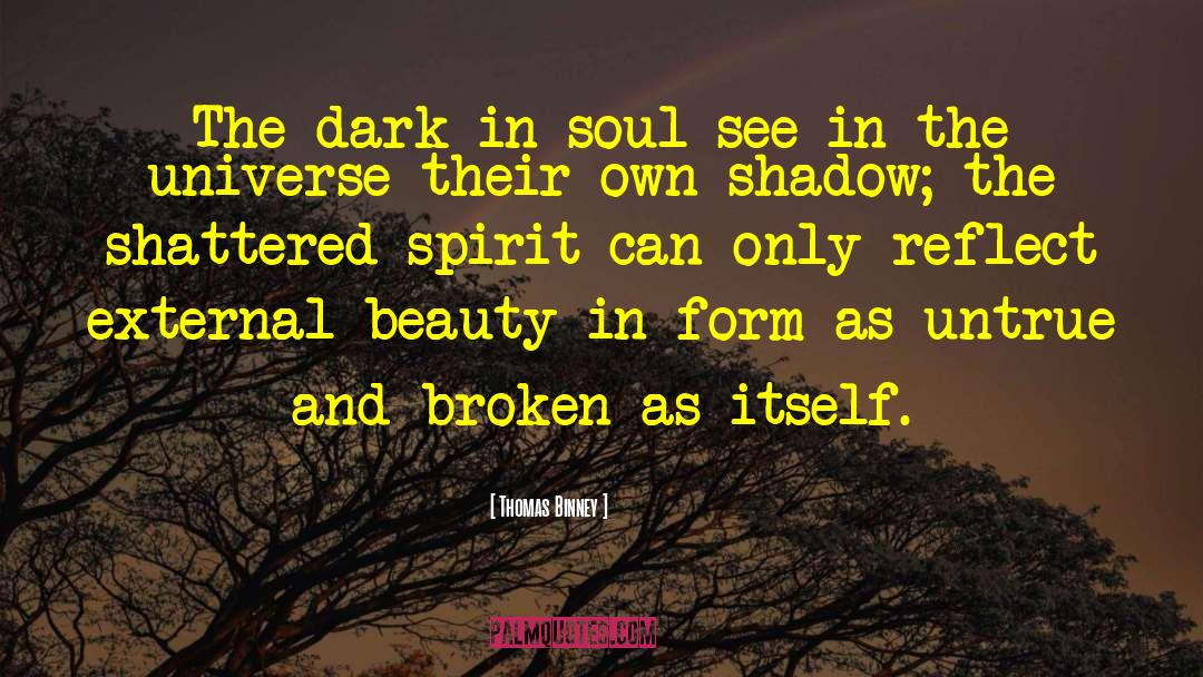 Thomas Binney Quotes: The dark in soul see