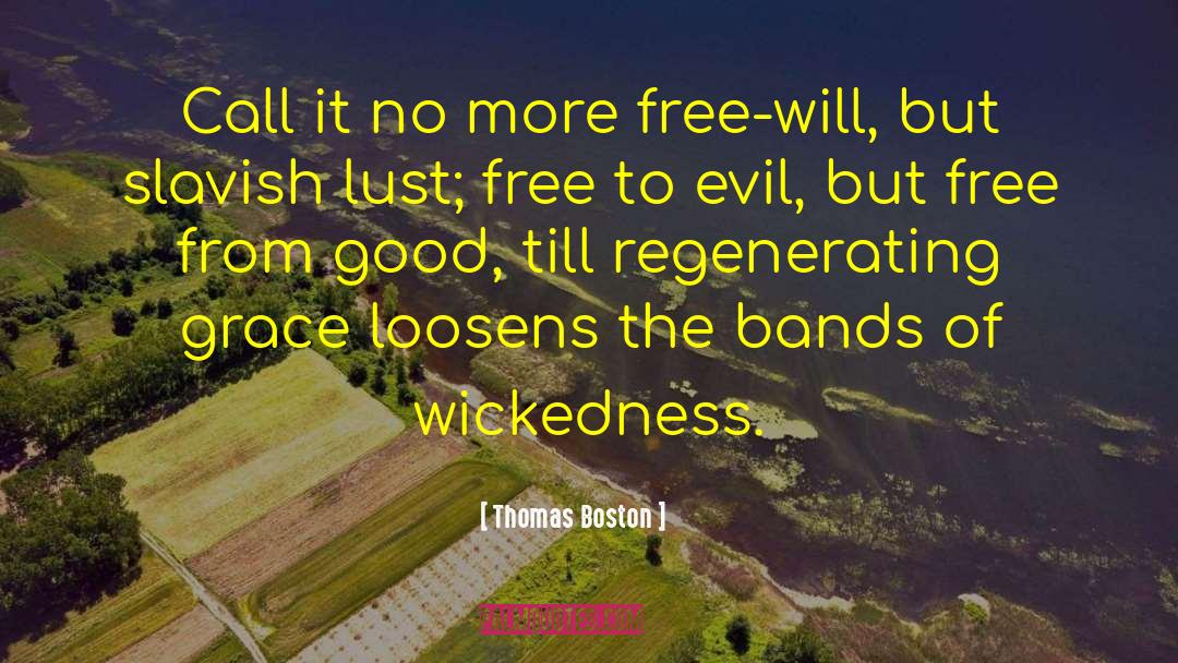 Thomas Boston Quotes: Call it no more free-will,