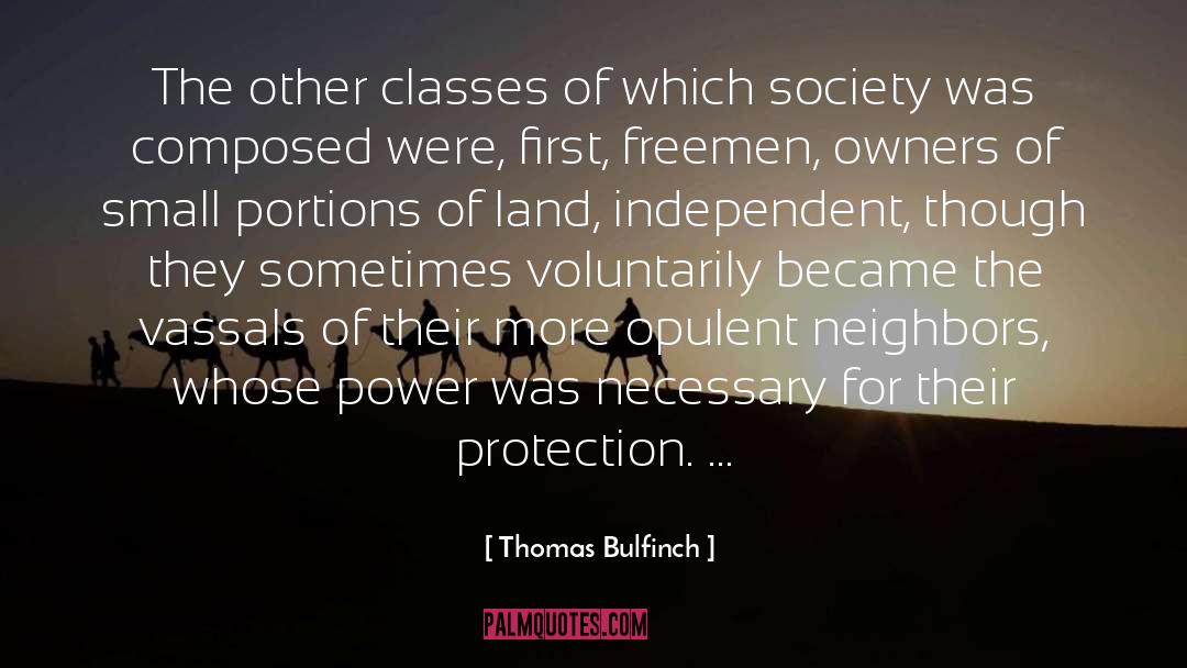 Thomas Bulfinch Quotes: The other classes of which
