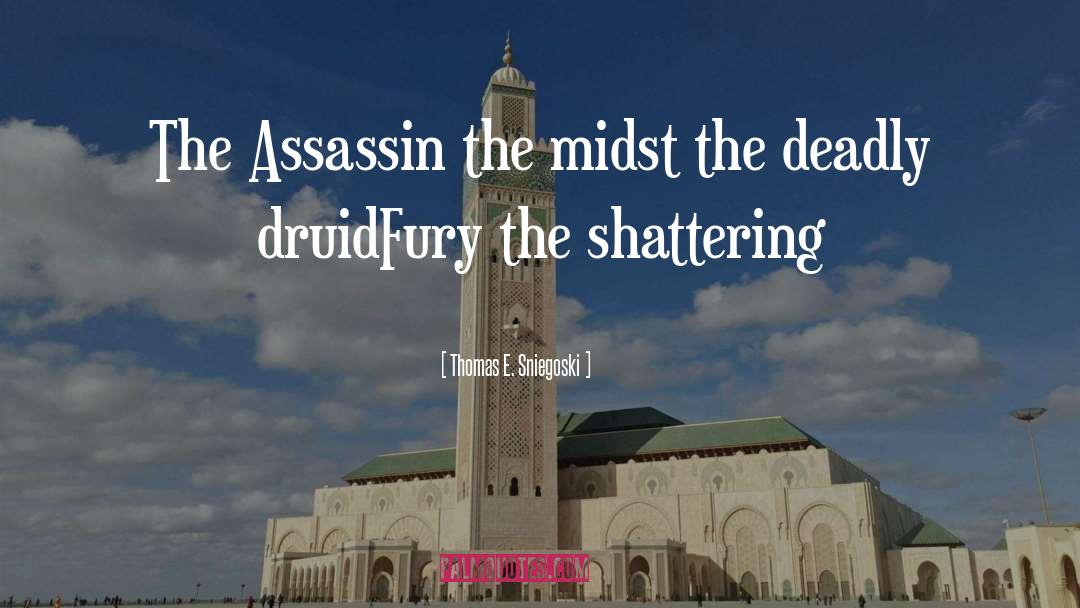 Thomas E. Sniegoski Quotes: The Assassin the midst the