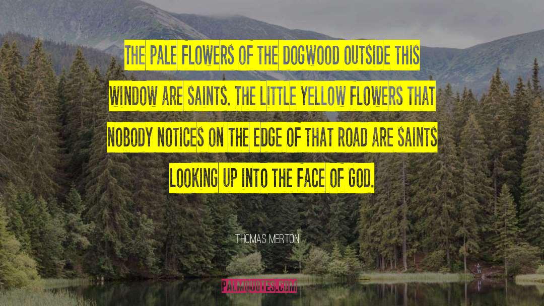 Thomas Merton Quotes: The pale flowers of the