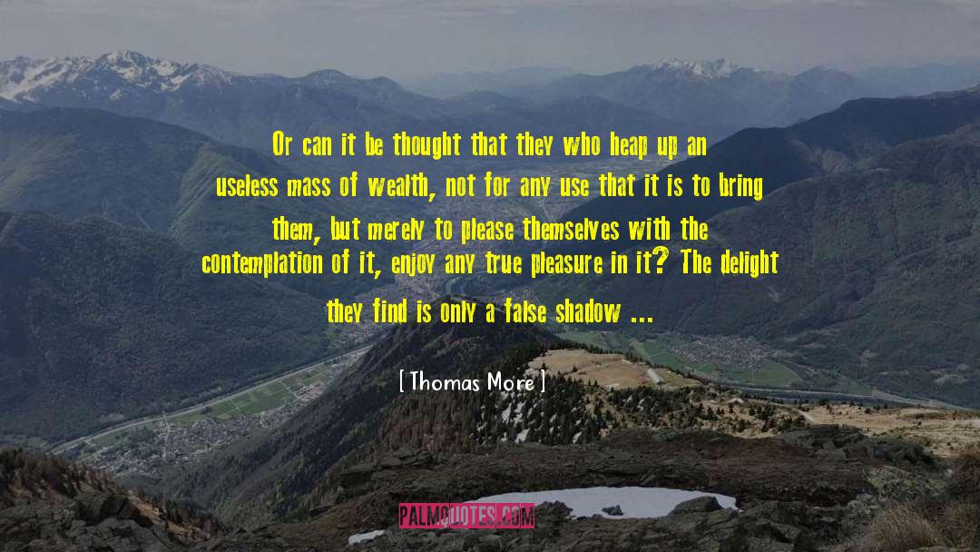 Thomas More Quotes: Or can it be thought