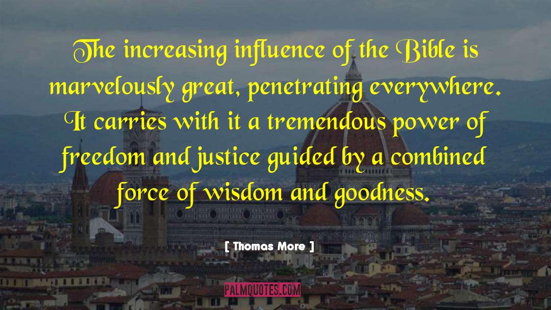 Thomas More Quotes: The increasing influence of the