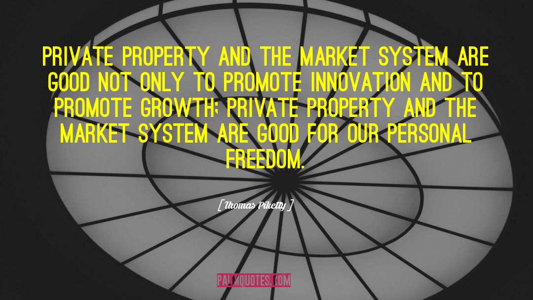 Thomas Piketty Quotes: Private property and the market