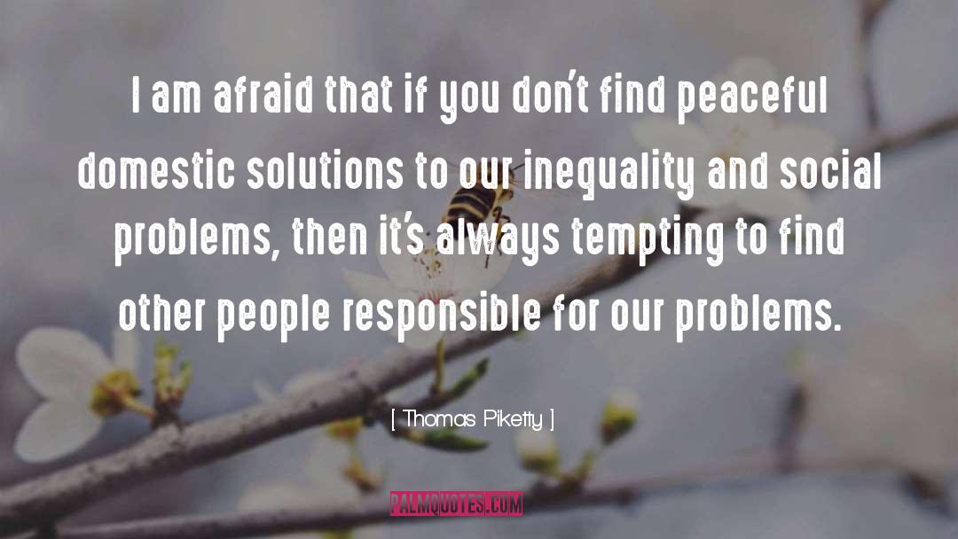 Thomas Piketty Quotes: I am afraid that if