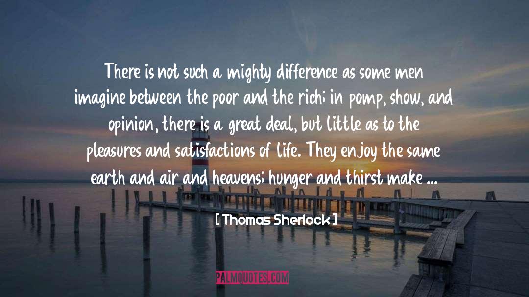 Thomas Sherlock Quotes: There is not such a