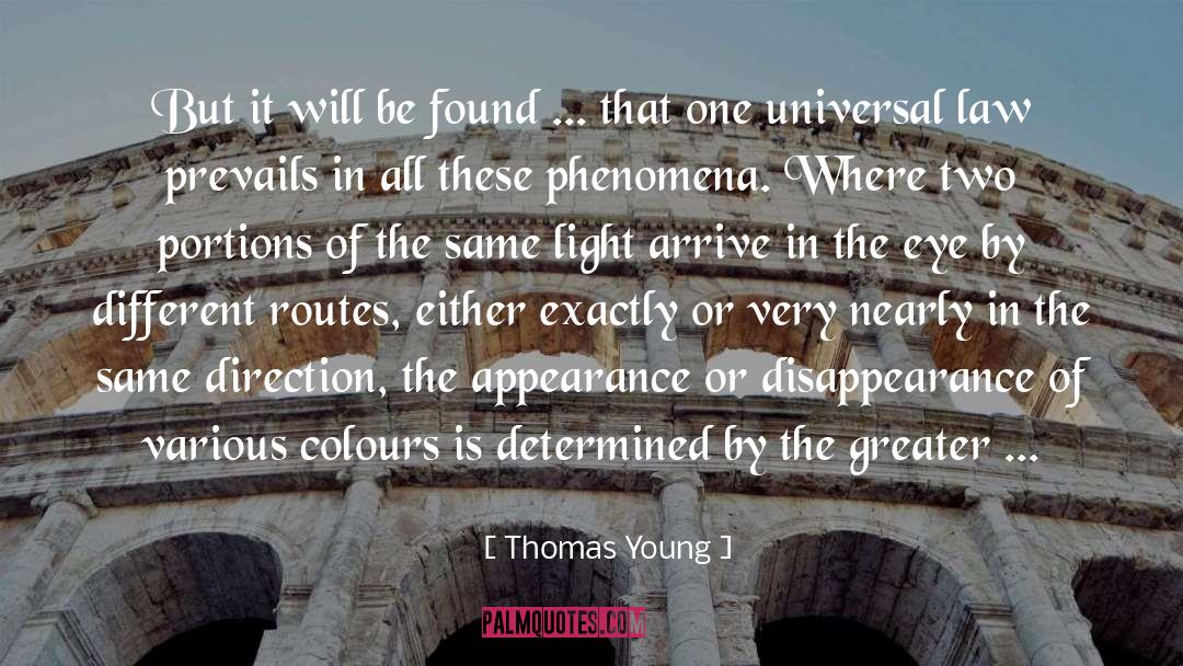 Thomas Young Quotes: But it will be found