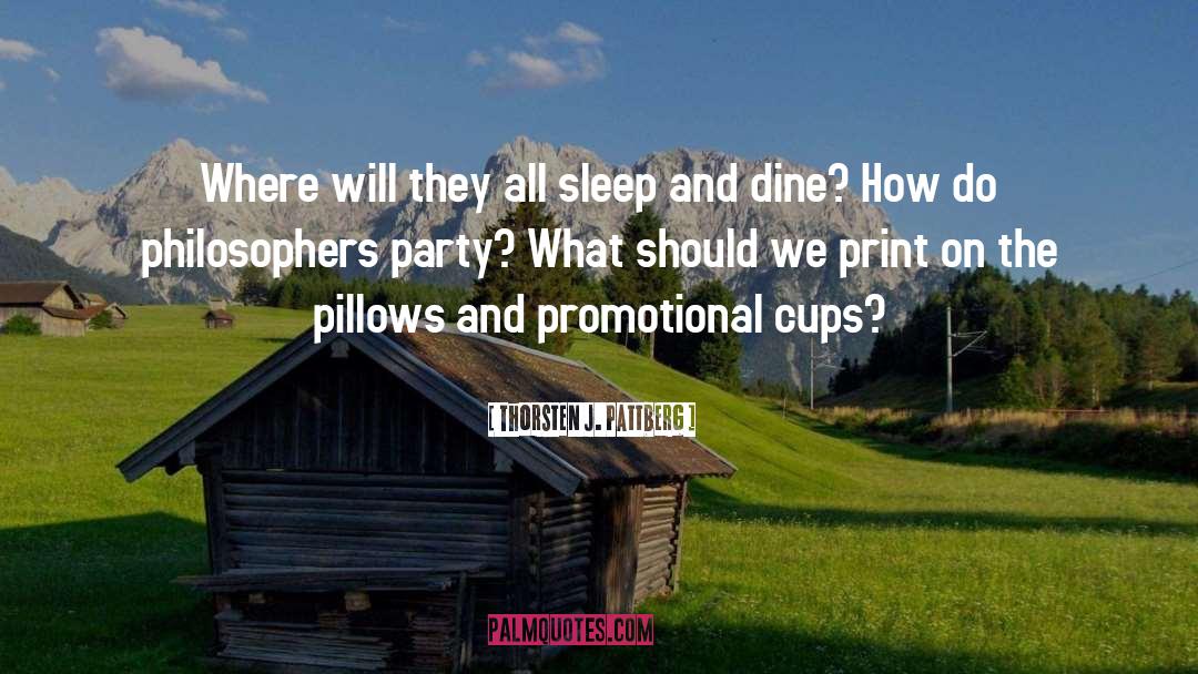 Thorsten J. Pattberg Quotes: Where will they all sleep