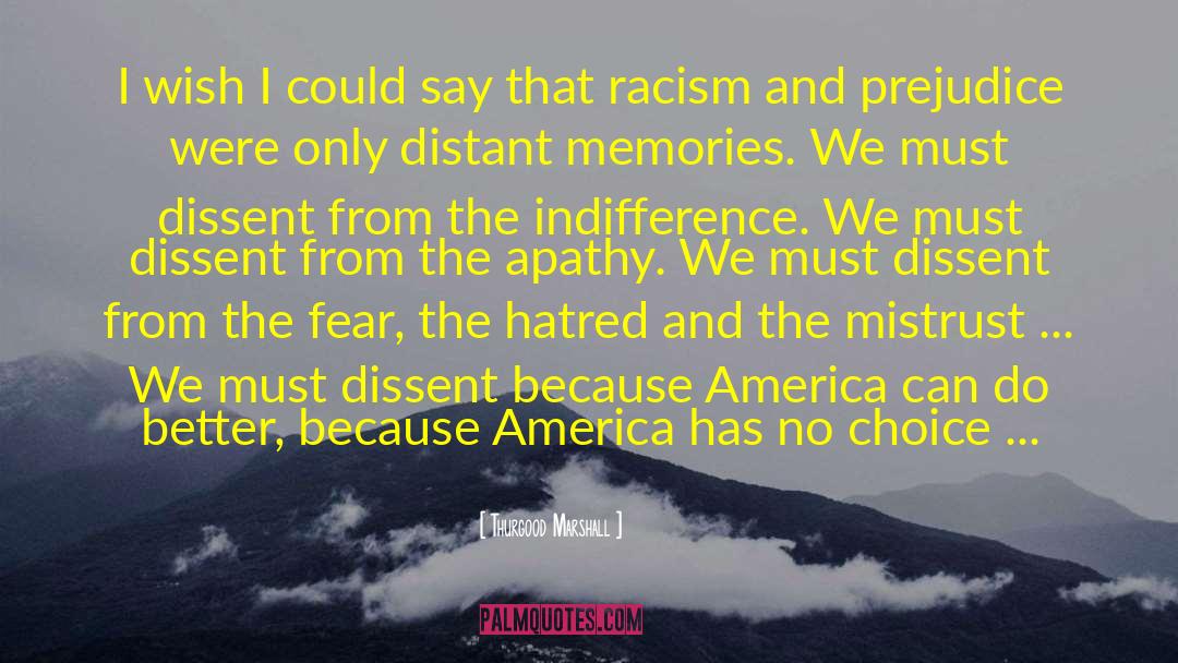 Thurgood Marshall Quotes: I wish I could say