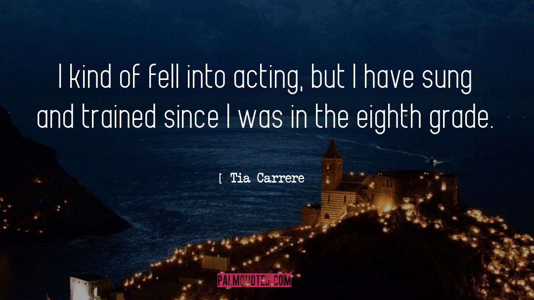 Tia Carrere Quotes: I kind of fell into