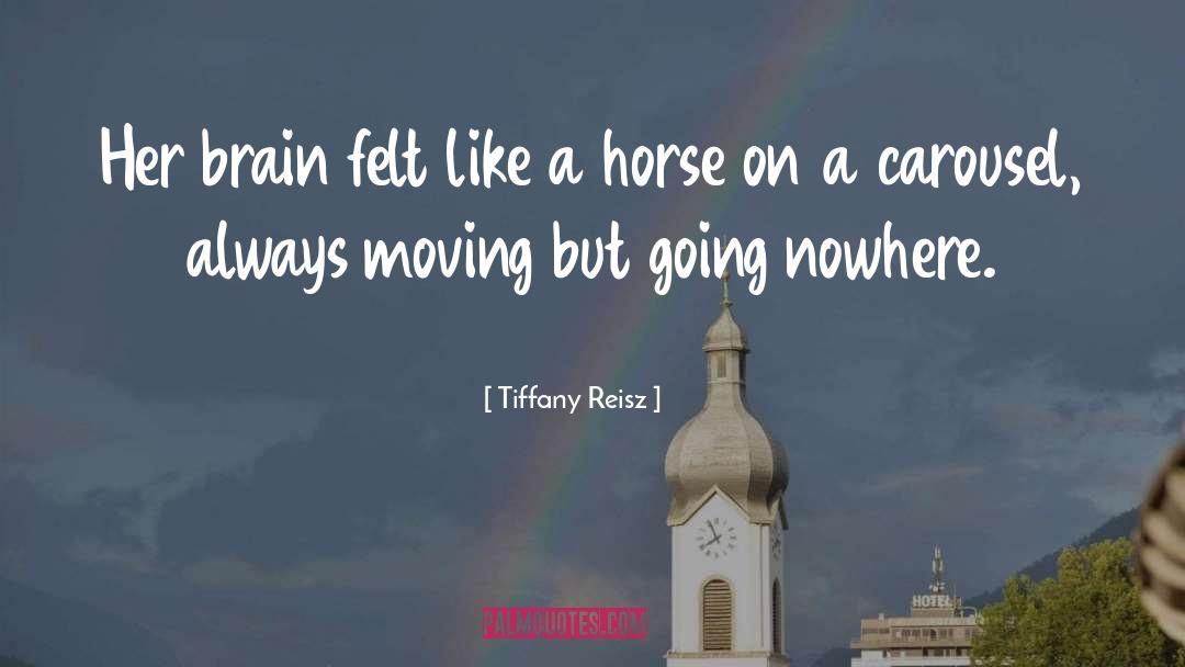 Tiffany Reisz Quotes: Her brain felt like a