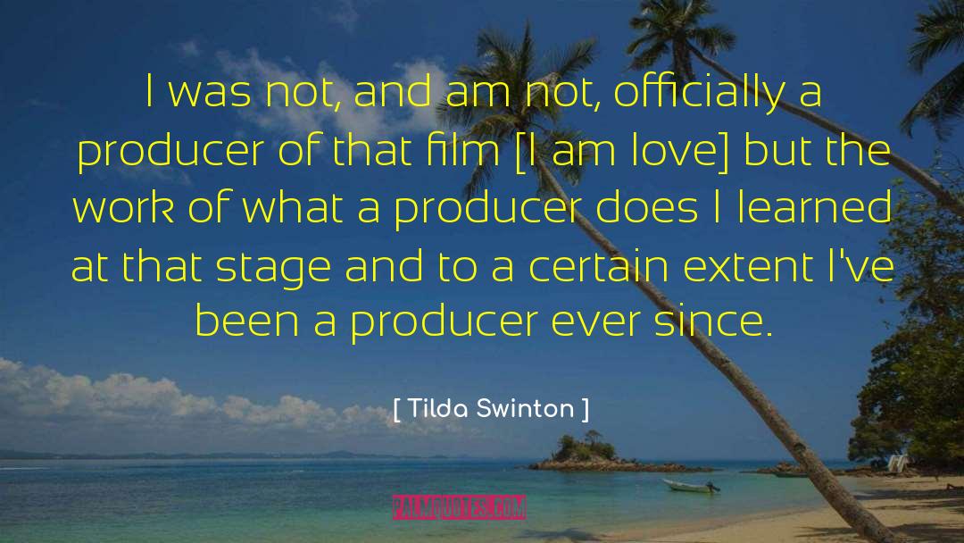 Tilda Swinton Quotes: I was not, and am