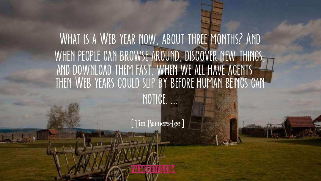 Tim Berners-Lee Quotes: What is a Web year