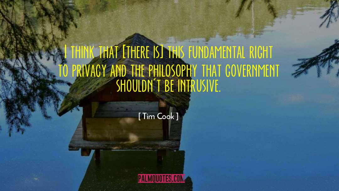 Tim Cook Quotes: I think that [there is]