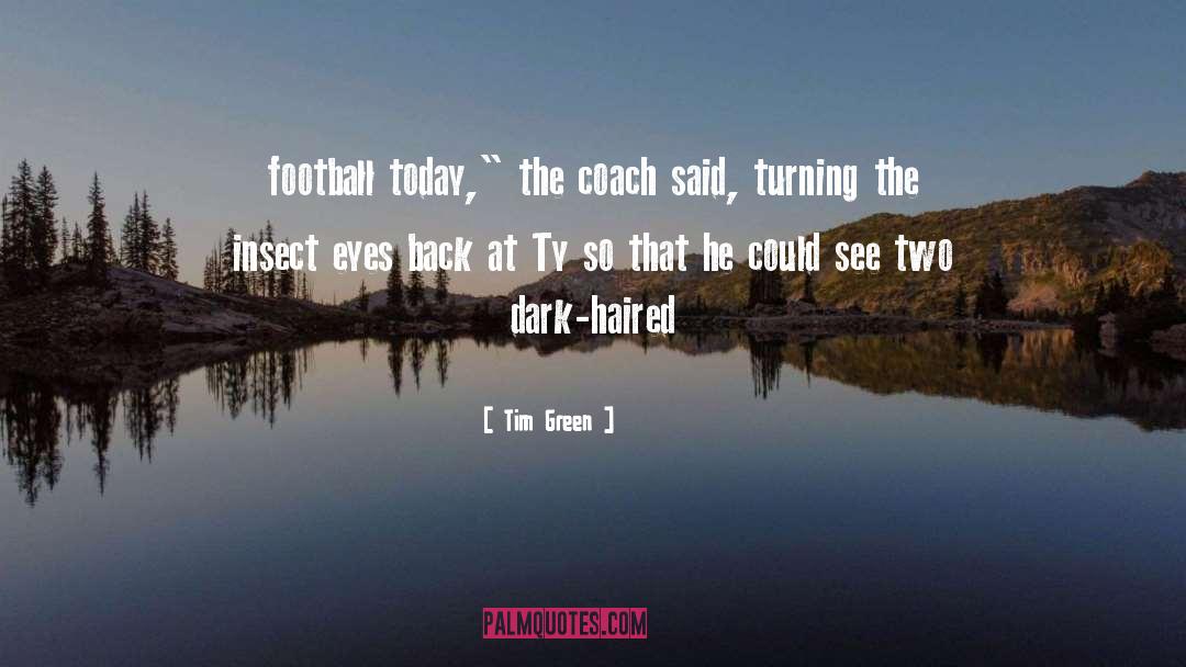 Tim Green Quotes: football today,