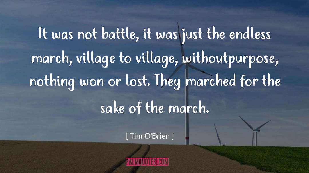 Tim O'Brien Quotes: It was not battle, it