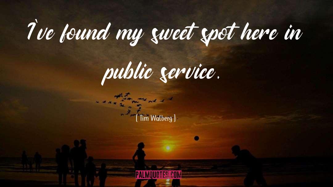 Tim Walberg Quotes: I've found my sweet spot