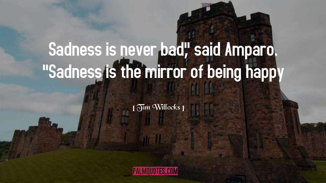 Tim Willocks Quotes: Sadness is never bad,