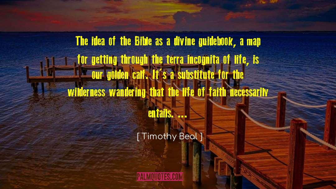 Timothy Beal Quotes: The idea of the Bible