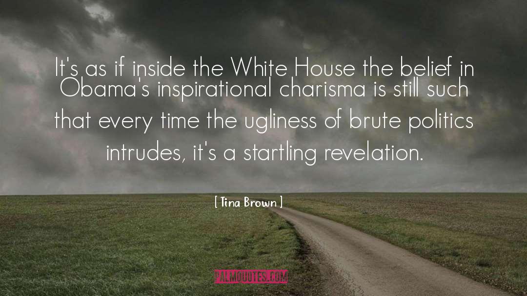 Tina Brown Quotes: It's as if inside the