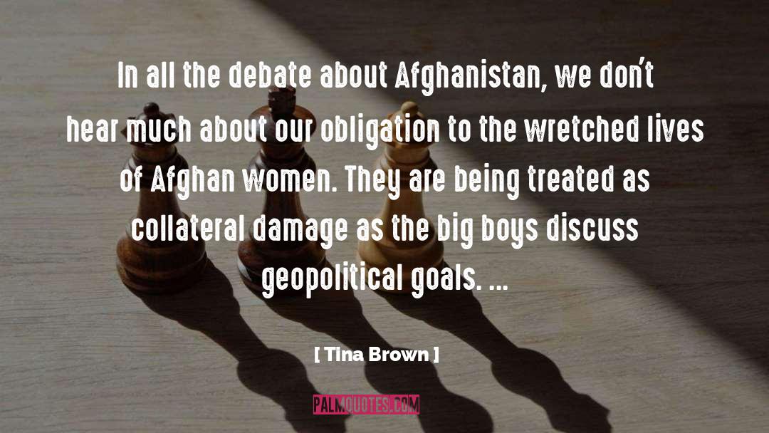Tina Brown Quotes: In all the debate about