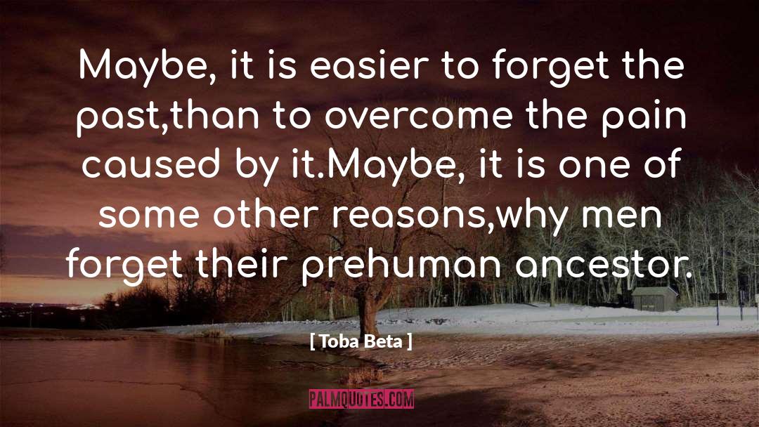 Toba Beta Quotes: Maybe, it is easier to
