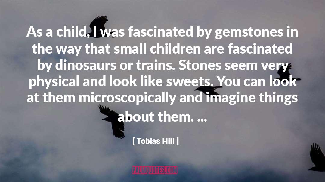 Tobias Hill Quotes: As a child, l was