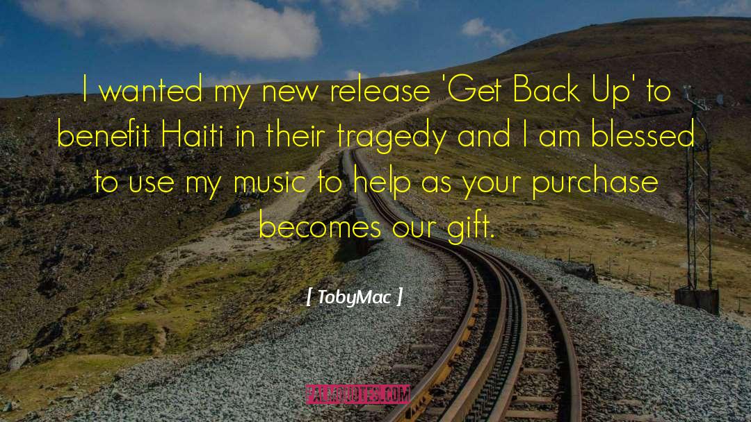 TobyMac Quotes: I wanted my new release