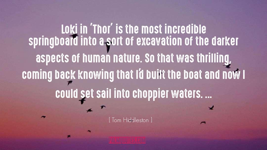 Tom Hiddleston Quotes: Loki in 'Thor' is the