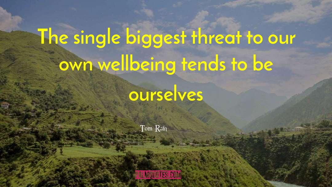 Tom Rath Quotes: The single biggest threat to